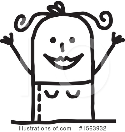 Royalty-Free (RF) Stick People Clipart Illustration by NL shop - Stock Sample #1563932