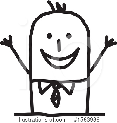 Royalty-Free (RF) Stick People Clipart Illustration by NL shop - Stock Sample #1563936