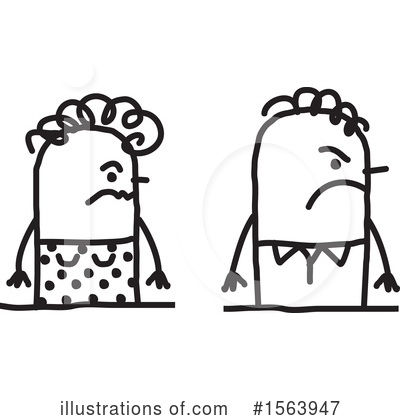 Royalty-Free (RF) Stick People Clipart Illustration by NL shop - Stock Sample #1563947