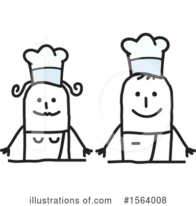 Royalty-Free (RF) Stick People Clipart Illustration by NL shop - Stock Sample #1564008