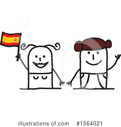 Royalty-Free (RF) Stick People Clipart Illustration by NL shop - Stock Sample #1564021