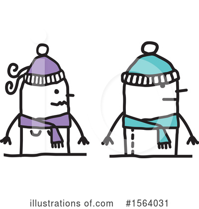 Royalty-Free (RF) Stick People Clipart Illustration by NL shop - Stock Sample #1564031