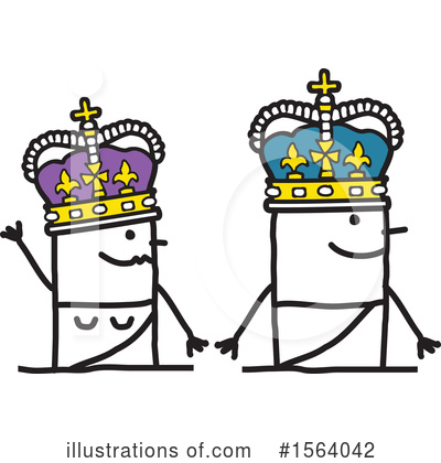 Royalty-Free (RF) Stick People Clipart Illustration by NL shop - Stock Sample #1564042