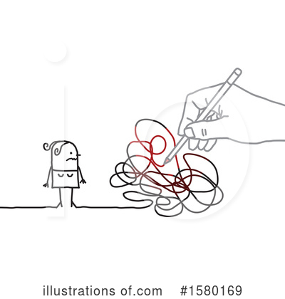 Royalty-Free (RF) Stick People Clipart Illustration by NL shop - Stock Sample #1580169
