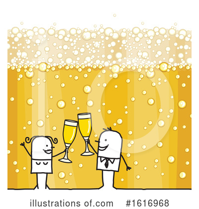 Champagne Clipart #1616968 by NL shop