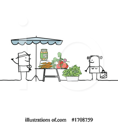 Vegetables Clipart #1708759 by NL shop