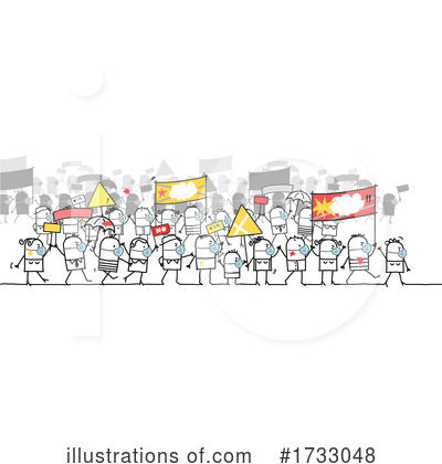 Royalty-Free (RF) Stick People Clipart Illustration by NL shop - Stock Sample #1733048