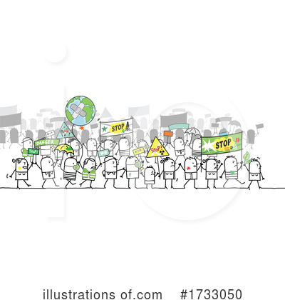 Royalty-Free (RF) Stick People Clipart Illustration by NL shop - Stock Sample #1733050