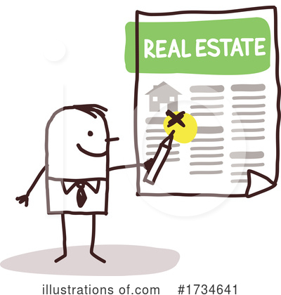 Real Estate Clipart #1734641 by NL shop