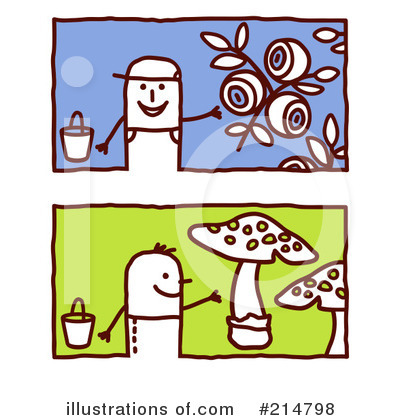 Mushrooms Clipart #214798 by NL shop