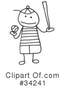 Stick People Clipart #34241 by C Charley-Franzwa