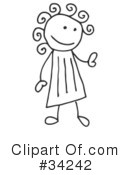 Stick People Clipart #34242 by C Charley-Franzwa