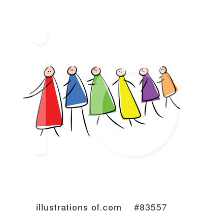 Royalty-Free (RF) Stick People Clipart Illustration by Prawny - Stock Sample #83557