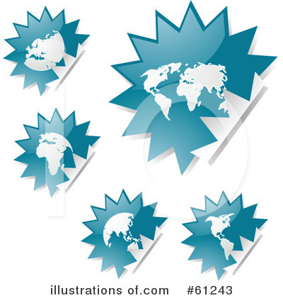Royalty-Free (RF) Stickers Clipart Illustration by Kheng Guan Toh - Stock Sample #61243