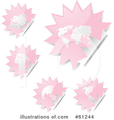 Royalty-Free (RF) Stickers Clipart Illustration by Kheng Guan Toh - Stock Sample #61244