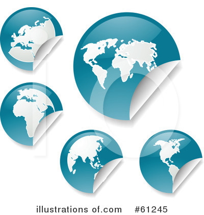 Royalty-Free (RF) Stickers Clipart Illustration by Kheng Guan Toh - Stock Sample #61245