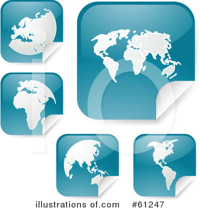 Royalty-Free (RF) Stickers Clipart Illustration by Kheng Guan Toh - Stock Sample #61247