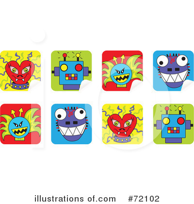 Monster Clipart #72102 by inkgraphics