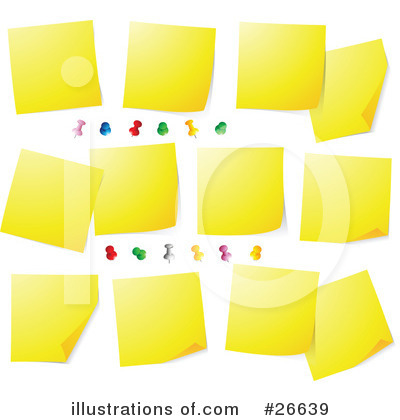 Sticky Note Clipart #26639 by beboy