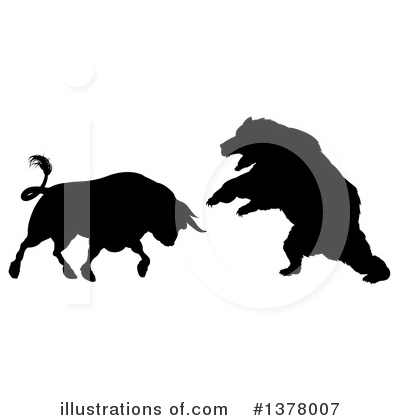 Bull Market Clipart #1378007 by AtStockIllustration