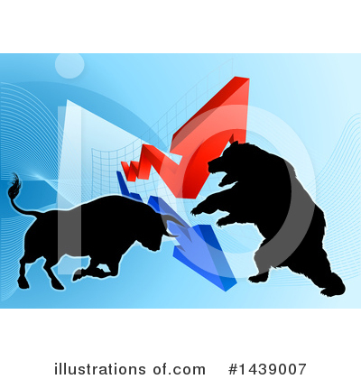Bull Market Clipart #1439007 by AtStockIllustration