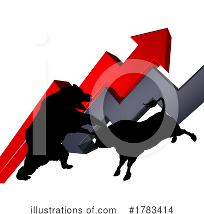 Bull Market Clipart #1783414 by AtStockIllustration