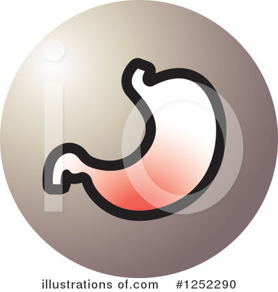 Stomach Clipart #1252290 by Lal Perera