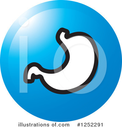 Royalty-Free (RF) Stomach Clipart Illustration by Lal Perera - Stock Sample #1252291