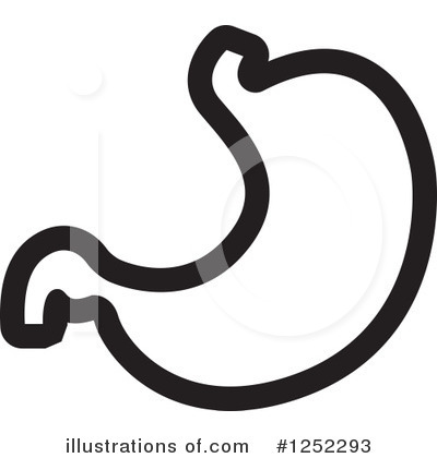 Royalty-Free (RF) Stomach Clipart Illustration by Lal Perera - Stock Sample #1252293