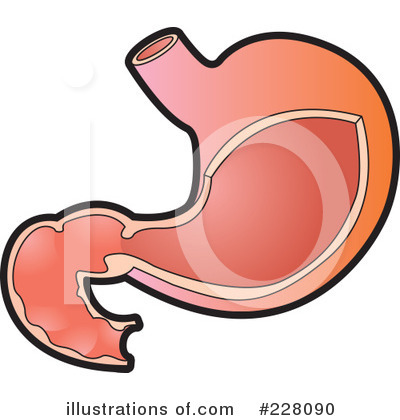 Royalty-Free (RF) Stomach Clipart Illustration by Lal Perera - Stock Sample #228090