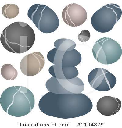 Royalty-Free (RF) Stones Clipart Illustration by visekart - Stock Sample #1104879