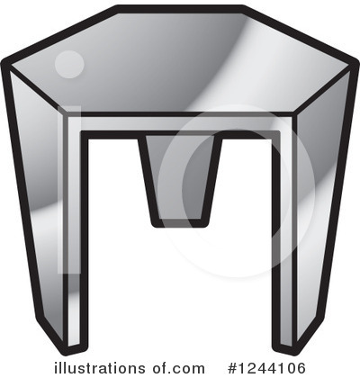 Stool Clipart #1244106 by Lal Perera