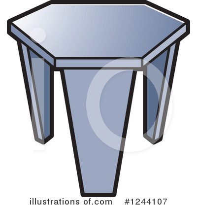 Stool Clipart #1244107 by Lal Perera