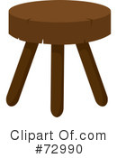 Stool Clipart #72990 by Rosie Piter