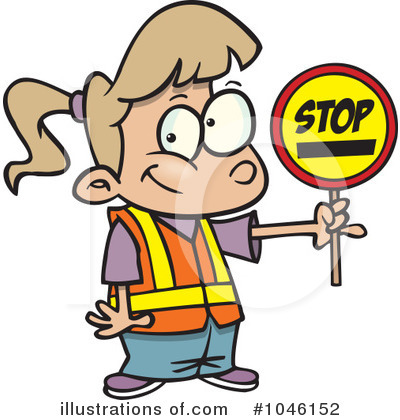 Stop Sign Clipart #1046152 by toonaday