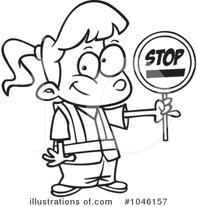 Stop Sign Clipart #1046157 by toonaday