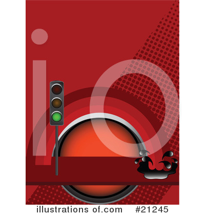 Royalty-Free (RF) Stop Light Clipart Illustration by elaineitalia - Stock Sample #21245