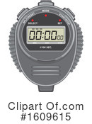 Stopwatch Clipart #1609615 by patrimonio