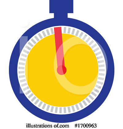 Royalty-Free (RF) Stopwatch Clipart Illustration by patrimonio - Stock Sample #1700963