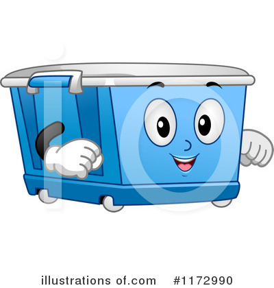 Royalty-Free (RF) Storage Bin Clipart Illustration by BNP Design Studio - Stock Sample #1172990