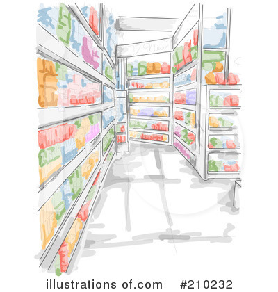 Royalty-Free (RF) Store Clipart Illustration by BNP Design Studio - Stock Sample #210232