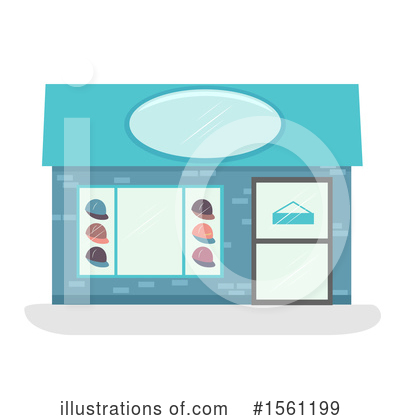 Royalty-Free (RF) Store Front Clipart Illustration by BNP Design Studio - Stock Sample #1561199