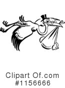 Stork Clipart #1156666 by BestVector