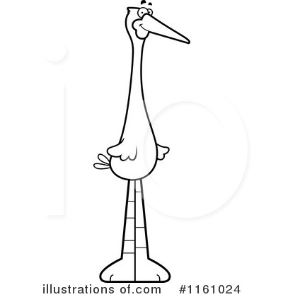 Stork Clipart #1161024 by Cory Thoman