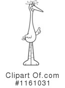 Stork Clipart #1161031 by Cory Thoman