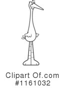 Stork Clipart #1161032 by Cory Thoman