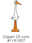 Stork Clipart #1161057 by Cory Thoman