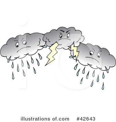 Royalty-Free (RF) Storm Clipart Illustration by Dennis Holmes Designs - Stock Sample #42643
