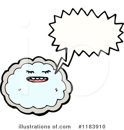Royalty-Free (RF) Storm Cloud Clipart Illustration by lineartestpilot - Stock Sample #1183910