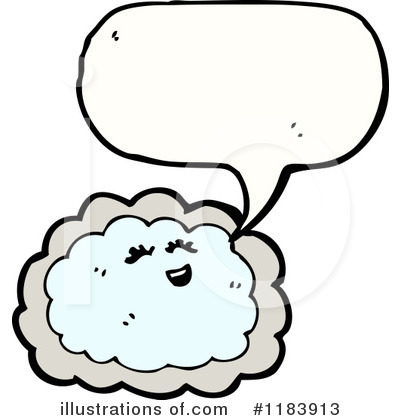 Royalty-Free (RF) Storm Cloud Clipart Illustration by lineartestpilot - Stock Sample #1183913